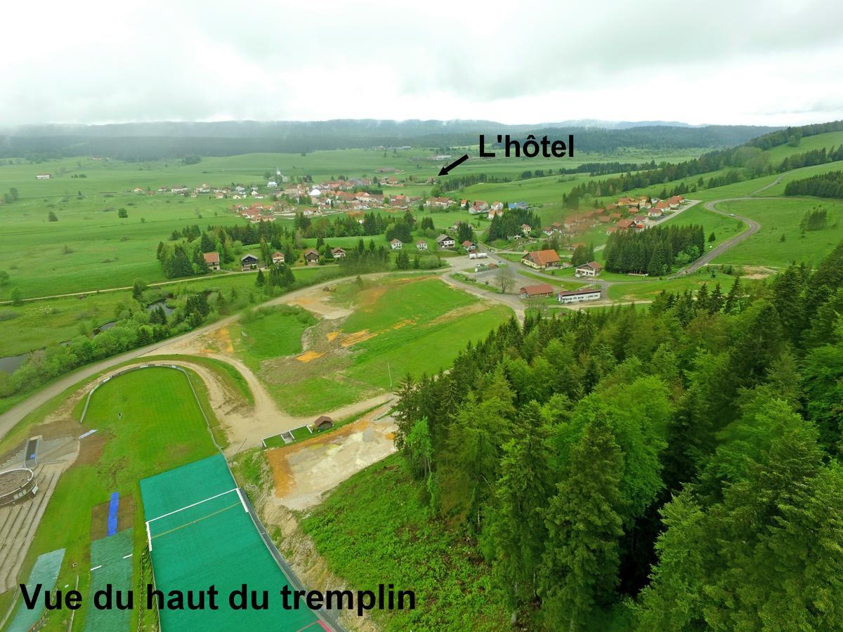 Auberge du grand Git La Chaux Neuve Exterior foto